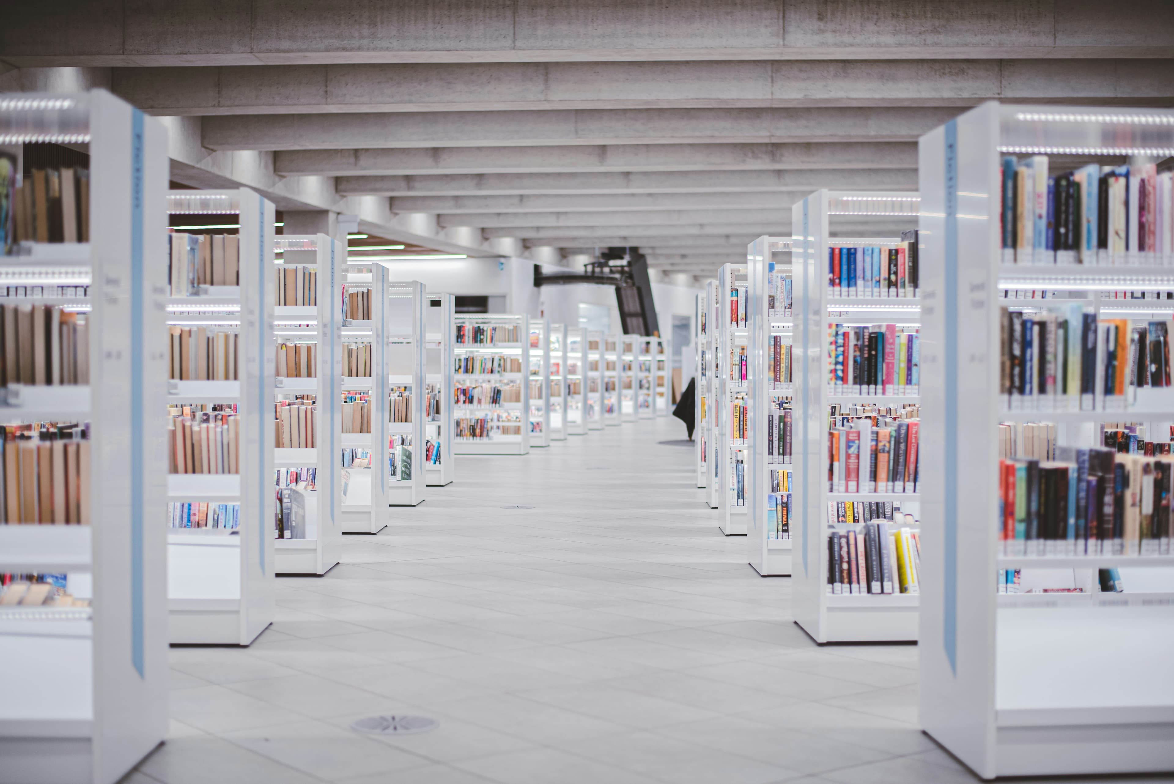 Library background